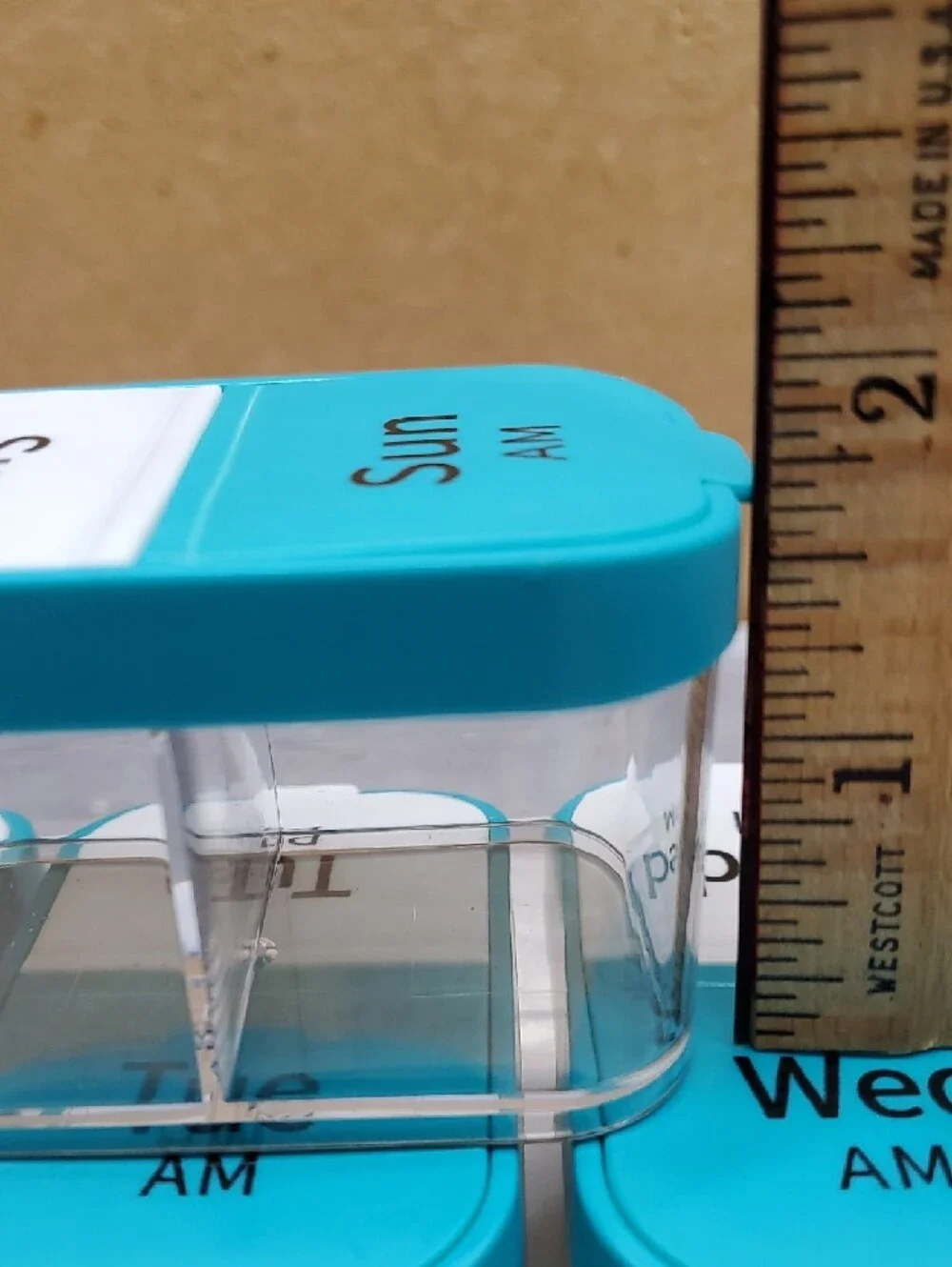Extra Large Pill Organizer Weekly Pill Box 7 Day AM PM